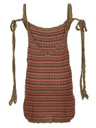 Alanui Desert Summer Mini Dress Alanui Desert Summer Mini Dress - Military G