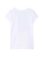 Monnalisa White T-shirt Monnalisa White T-shirt - Bianco