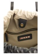 Marni Gusset - Smooth Calfskin Backpack Marni Gusset - Smooth Calfskin Backpack - Black/beige