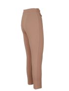 Elisabetta Franchi Logo Clamp Slim Trousers Elisabetta Franchi Logo Clamp Slim Trousers - Nude & Neutrals
