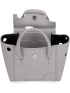 Off-White Burrow Perforated Leather Bag Off-White Burrow Perforated Leather Bag - grey
