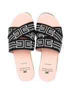 Elisabetta Franchi La Mia Bambina Black Sandals Elisabetta Franchi La Mia Bambina Black Sandals