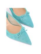 Christian Louboutin Décolleté Hall Sling Pump 55 Christian Louboutin Décolleté Hall Sling Pump 55 - Light blue