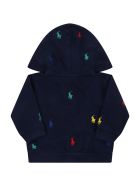 Ralph Lauren Blue Tracksuit For Baby Kids Ralph Lauren Blue Tracksuit For Baby Kids - Blue