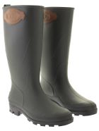 Tod's Rain Boot With Logo Tod's Rain Boot With Logo - Black