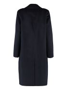 Vince Wool Blend Coat Vince Wool Blend Coat - blue