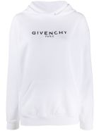 Woman White Loose-fit Hoodie With Vintage Logo Givenchy Woman White Loose-fit Hoodie With Vintage Logo - White