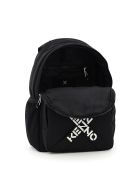 Kenzo Cross Logo Nylon Backpack Kenzo Cross Logo Nylon Backpack - Noir