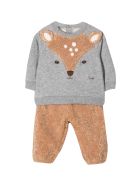 Il Gufo Brown Suit Unisex Kids Il Gufo Brown Suit Unisex Kids
