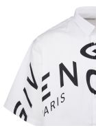 Refracted-logo Shirt Givenchy Refracted-logo Shirt