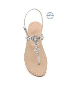 Marina Grande Flip Flops Thong Sandals Dea Sandals Marina Grande Flip Flops Thong Sandals - silver, crystal