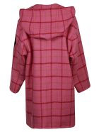 Duffle Check Coat Patou Duffle Check Coat - Pink