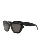 Alaia AA0044S Sunglasses Alaia AA0044S Sunglasses - Black Black Grey