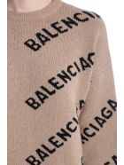Balenciaga Knitwear In Beige Wool Balenciaga Knitwear In Beige Wool - beige