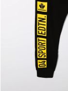 Kids Black Sport Edtn. Joggers Dsquared2 Kids Black Sport Edtn. Joggers