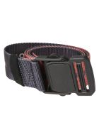 Vision of Super Flame Logo Print Belt Vision of Super Flame Logo Print Belt - Black/Red