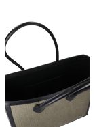 Balmain Tote In Khaki Canvas Balmain Tote In Khaki Canvas - khaki