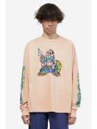 Brain Dead Little Barbarian Longsleeve Brain Dead Little Barbarian Longsleeve - orange