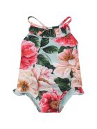 Dolce & Gabbana Multicolor Swimsuit For Babygirl Dolce & Gabbana Multicolor Swimsuit For Babygirl - Multicolor