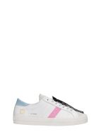 D.A.T.E. Hill Low Sneakers In White Leather D.A.T.E. Hill Low Sneakers In White Leather - white