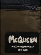 Alexander McQueen Crossbody Bag In Nylon With Logo Alexander McQueen Crossbody Bag In Nylon With Logo - Green