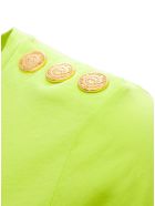 Fulo Jersey T-shirt With Logo Balmain Fulo Jersey T-shirt With Logo - Verde