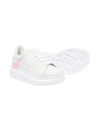 Alexander McQueen White Sneakers Kids Alexander McQueen White Sneakers Kids - Bianco/rosa