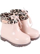 Melissa Pink Boots For Girl Melissa Pink Boots For Girl - Pink