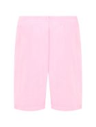 Balenciaga Pink Short For Girl With Logo Balenciaga Pink Short For Girl With Logo - Pink