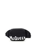 Urban Graffiti Logo Beltpack Alexander McQueen Urban Graffiti Logo Beltpack - Black/white