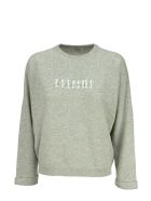 Brunello Cucinelli Wool, Cashmere And Silk Sweater With Written Brunello Cucinelli Wool, Cashmere And Silk Sweater With Written - GREY