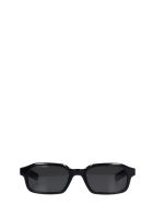 Flatlist Hanky Sunglasses In Black Pvc Flatlist Hanky Sunglasses In Black Pvc - black