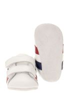 Moncler Newborn Sneakers Moncler Newborn Sneakers - White