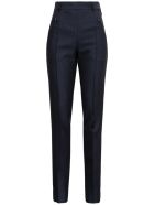 Maison Margiela Anthracite Grey Tailored Pants In Wool Blend Maison Margiela Anthracite Grey Tailored Pants In Wool Blend - Grey