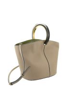 Marni Tote Pannier - Leather Bag Marni Tote Pannier - Leather Bag - Light Camel