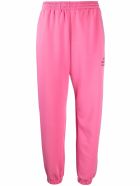 Merci Pink Cotton Jogger With Print Merci Pink Cotton Jogger With Print - Pink