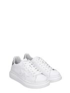 2Star Sneakers In White Leather 2Star Sneakers In White Leather - white