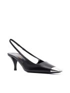 Saint Laurent Blade 60 Slingback Saint Laurent Blade 60 Slingback - Black