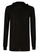 Rick Owens Slim Hooded Sweater Rick Owens Slim Hooded Sweater - Black
