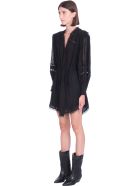 IRO Cassie Dress In Black Polyester IRO Cassie Dress In Black Polyester - black