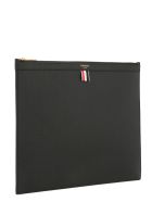 Thom Browne Pebbled Leather Document Holder Thom Browne Pebbled Leather Document Holder - BLACK