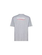 Balenciaga T-shirt Balenciaga T-shirt - Heather grey/white/red