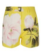 Valentino Floral Print Shorts Valentino Floral Print Shorts - Yellow/Multicolor