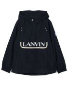 Lanvin Windbreaker With Print Lanvin Windbreaker With Print - Marine