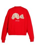 Palm Angels Teddy Bear Sweatshirt Palm Angels Teddy Bear Sweatshirt - RED BROWN
