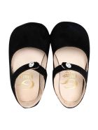 Gallucci Kids Black Newborn Ballet Flats Gallucci Kids Black Newborn Ballet Flats - Nero