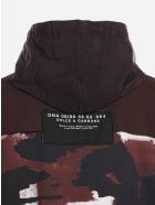 Dolce & Gabbana Loose-fit Sweatshirt With Camouflage Print Dolce & Gabbana Loose-fit Sweatshirt With Camouflage Print - Black, red