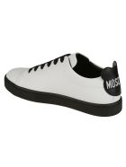 Moschino Embossed Logo Sole Sneakers Moschino Embossed Logo Sole Sneakers - White