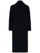 Antonelli Double-breasted Zeffiro Wool Blend Coat Antonelli Double-breasted Zeffiro Wool Blend Coat - Black