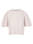 Pale Pink Structured Cropped Top Stella McCartney Pale Pink Structured Cropped Top - Porcelain